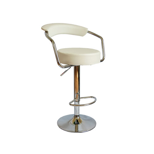 BS-018W 白色升降吧椅